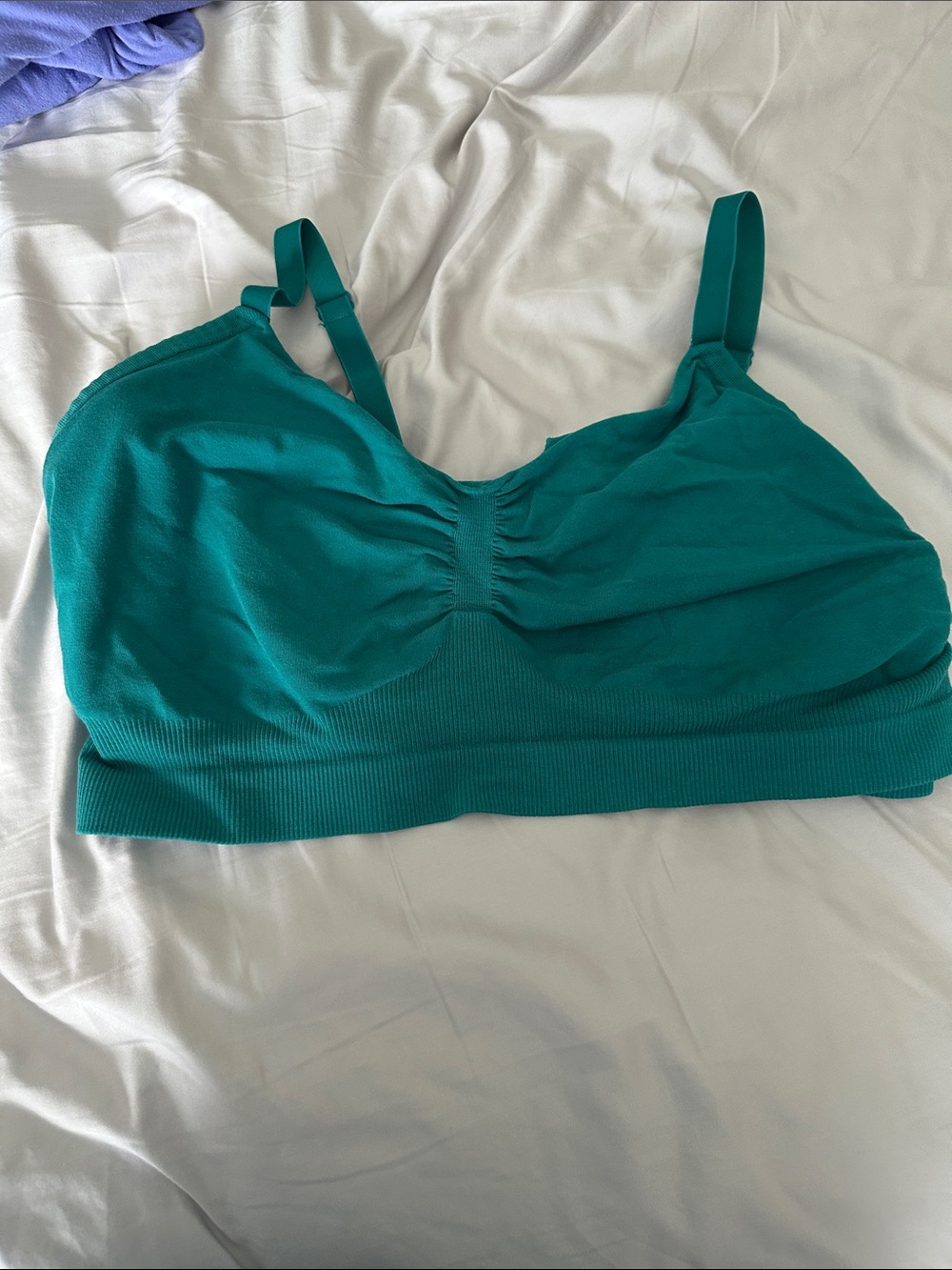 Kindred Bravely Teal Sublime bamboo hands free pump lounge & sleep bra
